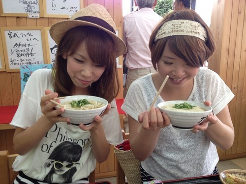 うどんいただきます