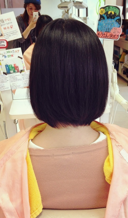 バッサリボブ②